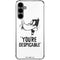Looney Tunes Daffy Duck Youre Despicable Galaxy S24 Plus Clear Case
